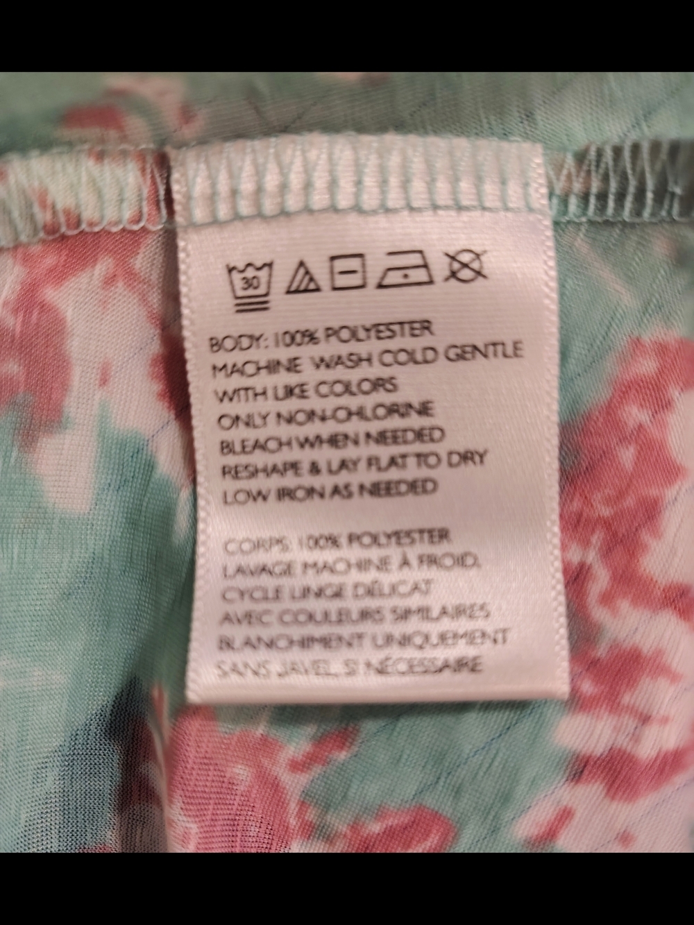 Kimchi Blue Floral Top Teal Soft Girl Flutter Sleeve Mesh Coquette Fairy Core - Picture 6 of 6